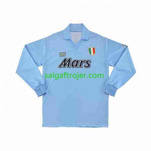 SSC Napoli 1991 Fodboldtrøjer Retro Hjemmebanesæt 1990 Langærmet SSC Napoli 1991 Fodboldtrøjer Retro Hjemmebanesæt 1990 Langærmet